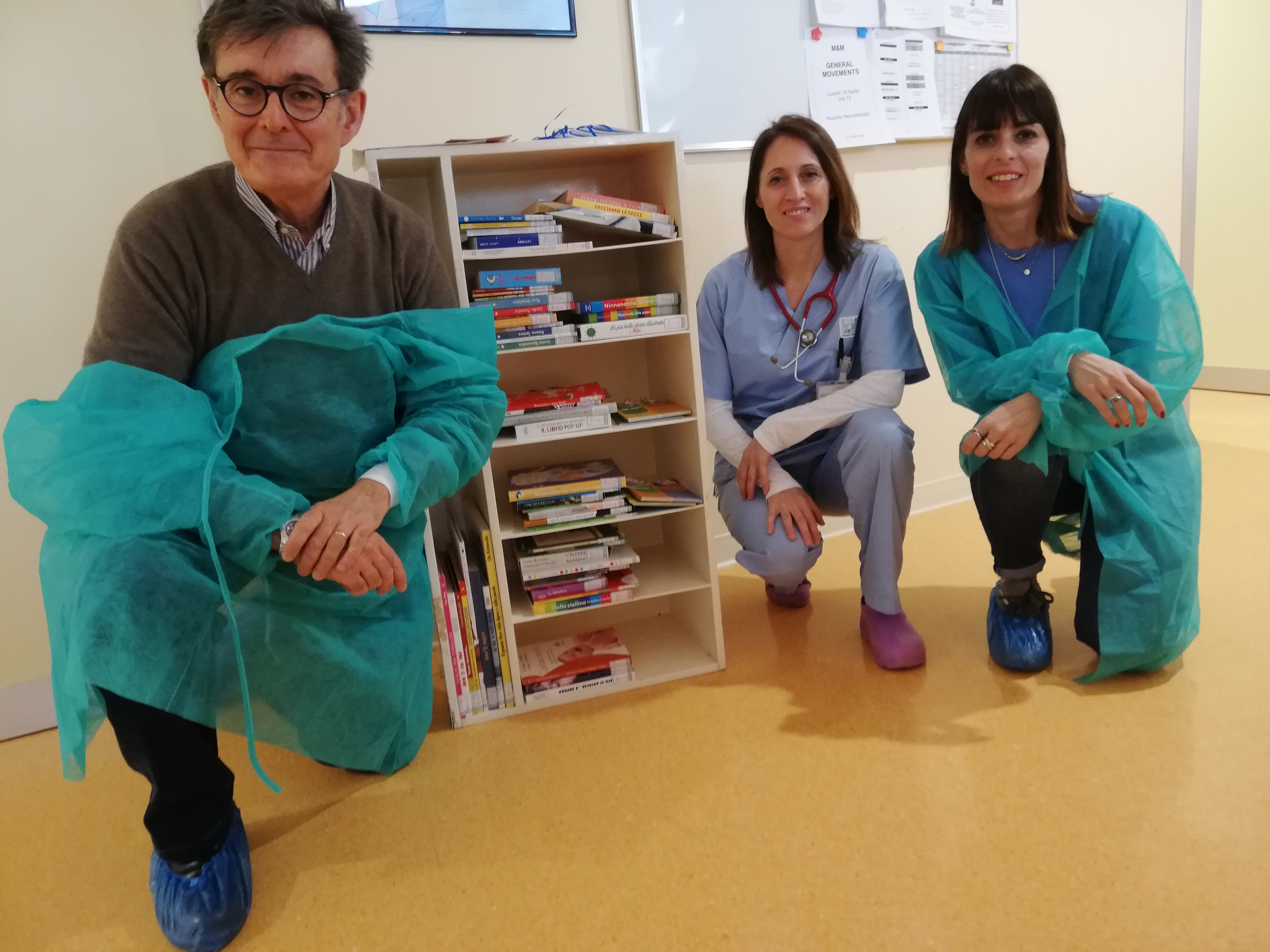 Oltre 50 libri donati dalla biblioteca comunale alla neonatologia