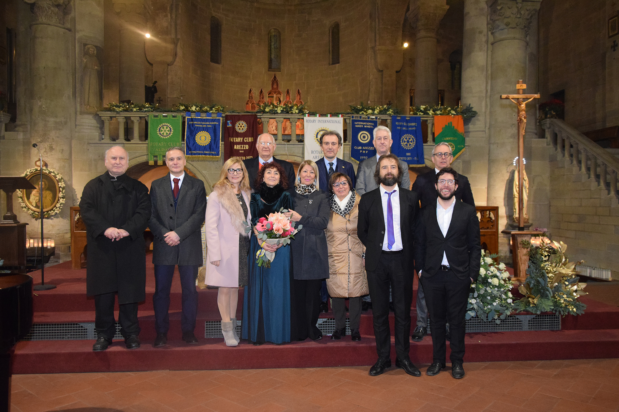 Bilancio pi che positivo per il concerto del Rotary alla Pieve di