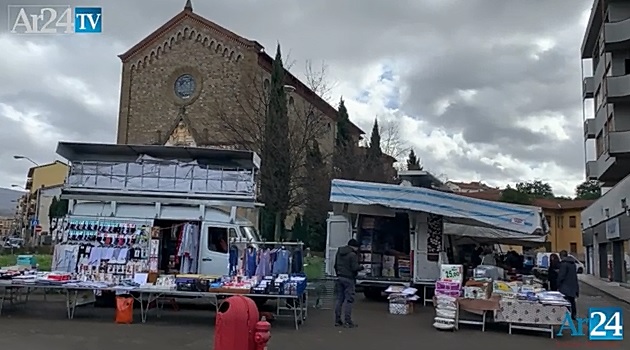 Coronavirus sgomberato il mercatino di Saione. Niente mercato del