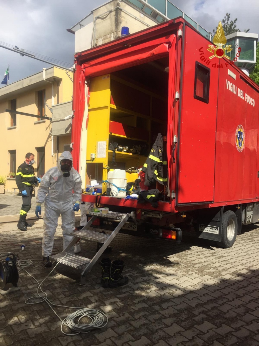 Carcere di Arezzo sanificato a San Benedetto l intervento dei