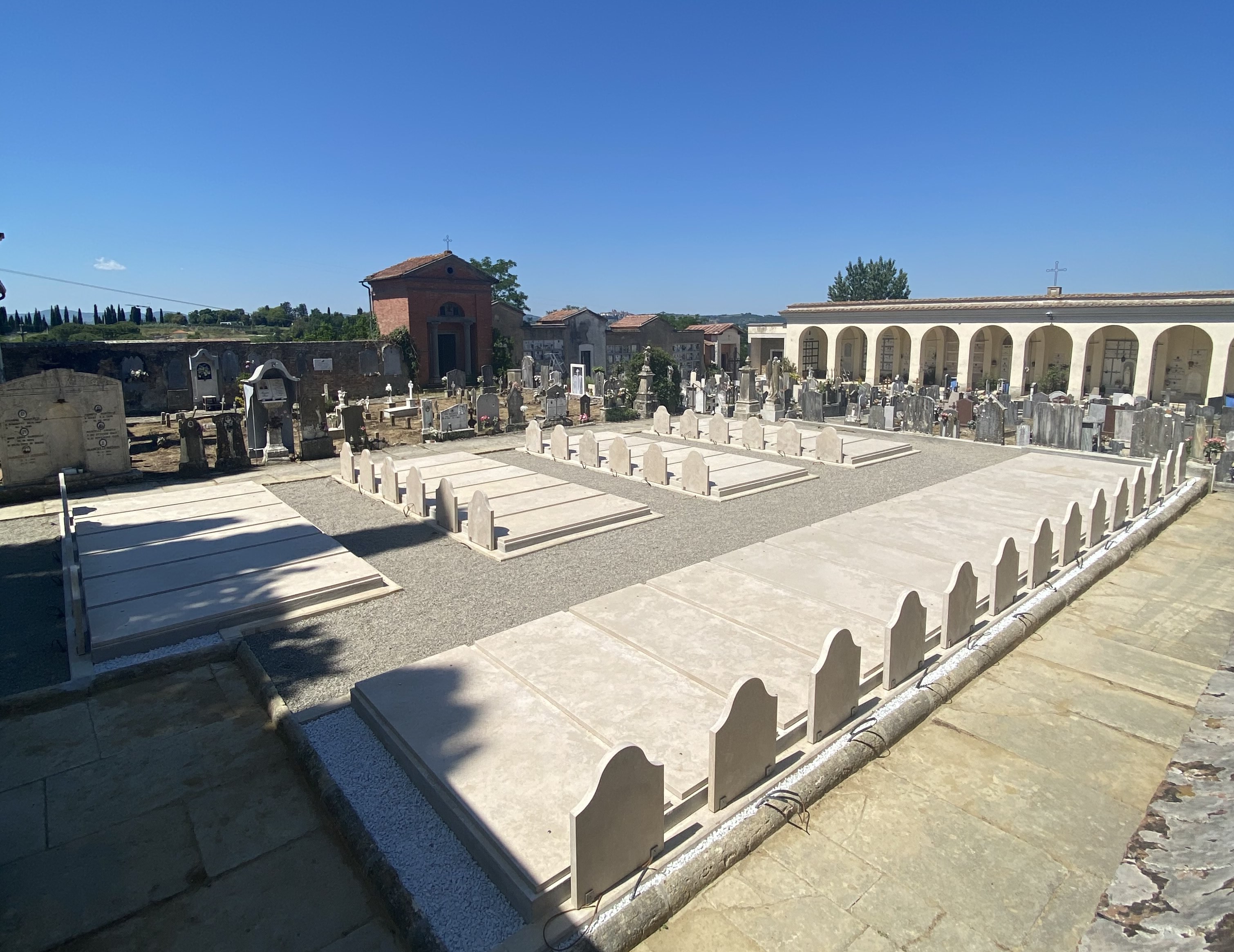 Foiano al via ampliamento del monumentale. Completati i lavori al