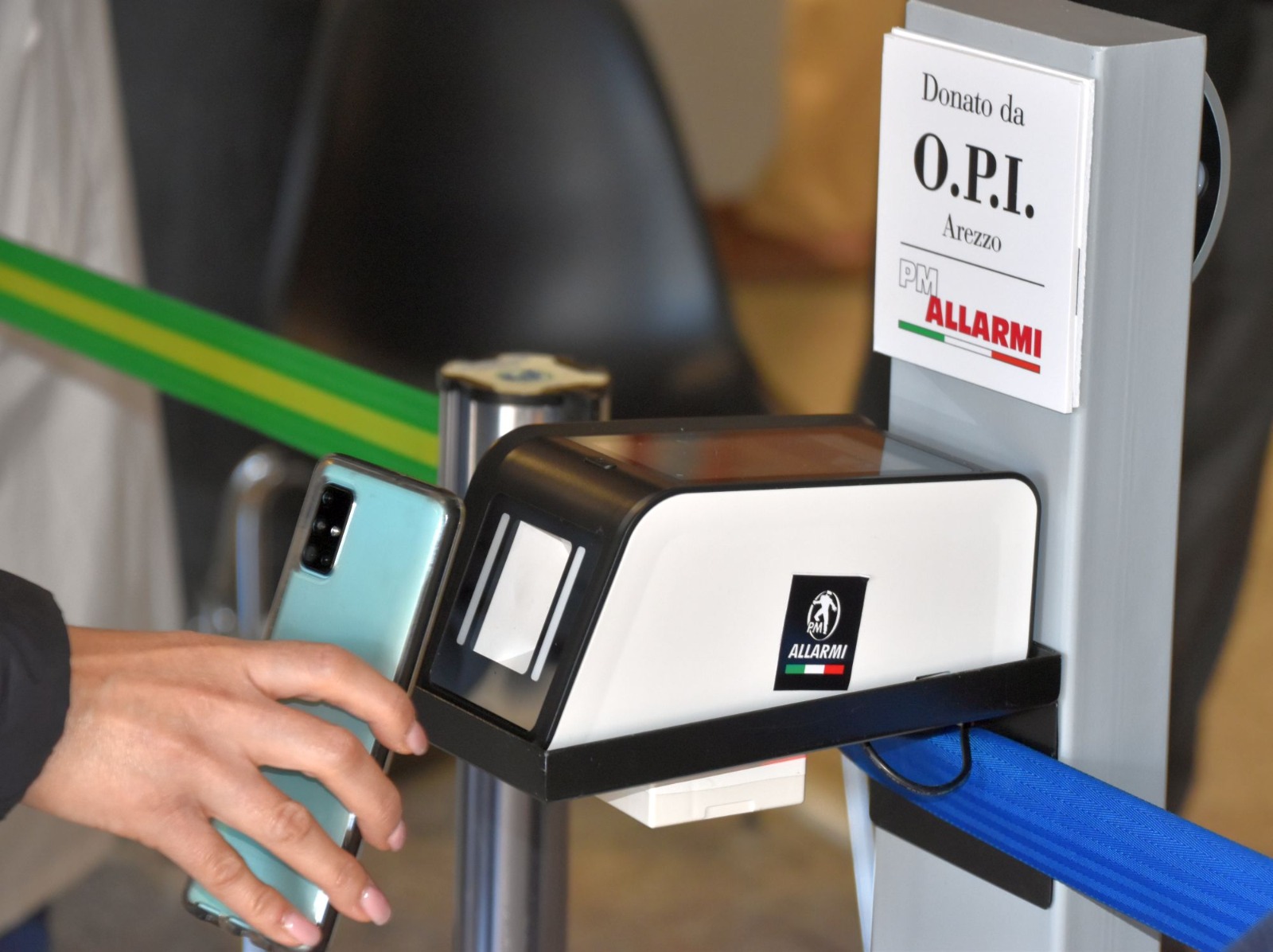 Controllo del green pass automatizzato accesso pi veloce al San