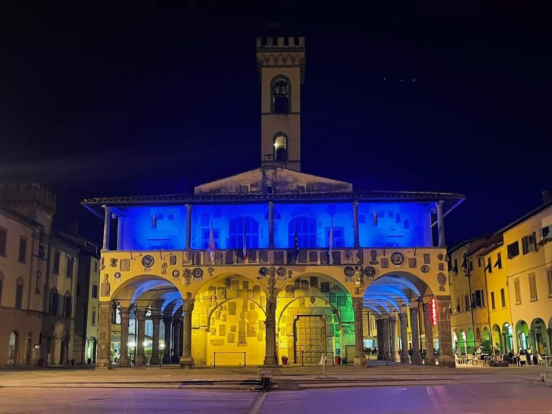 Giornata mondiale del diabete i monumenti in blu nell aretino