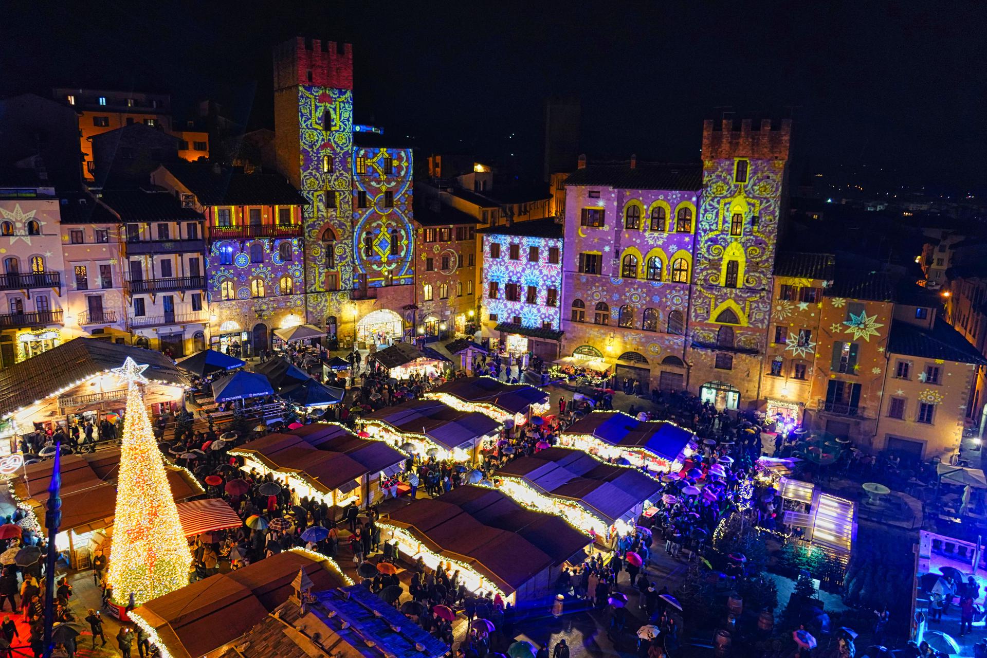 Arezzo al lavoro per la Citt del Natale tornano i giorni della