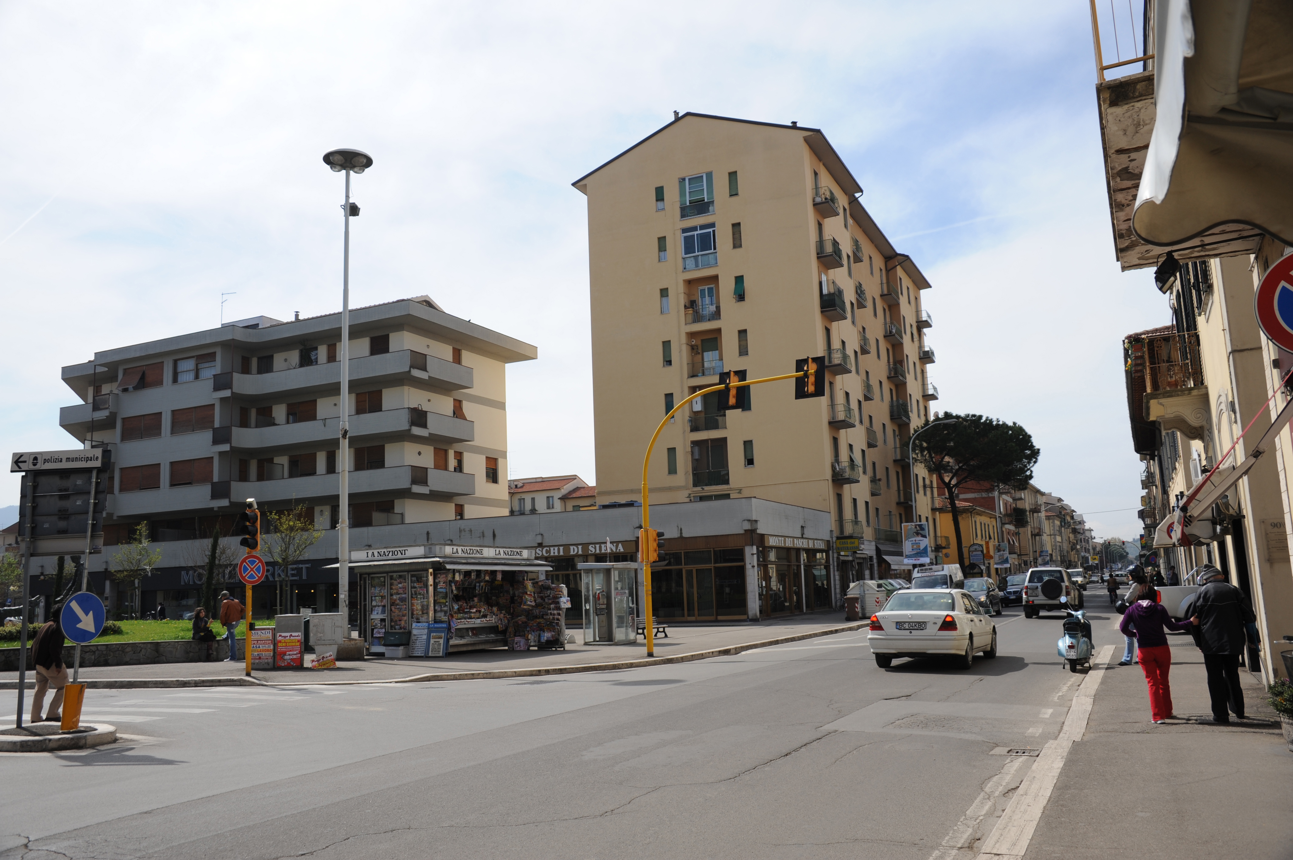 Arezzo scatta divieto di sosta in Piazza Saione Mobilit