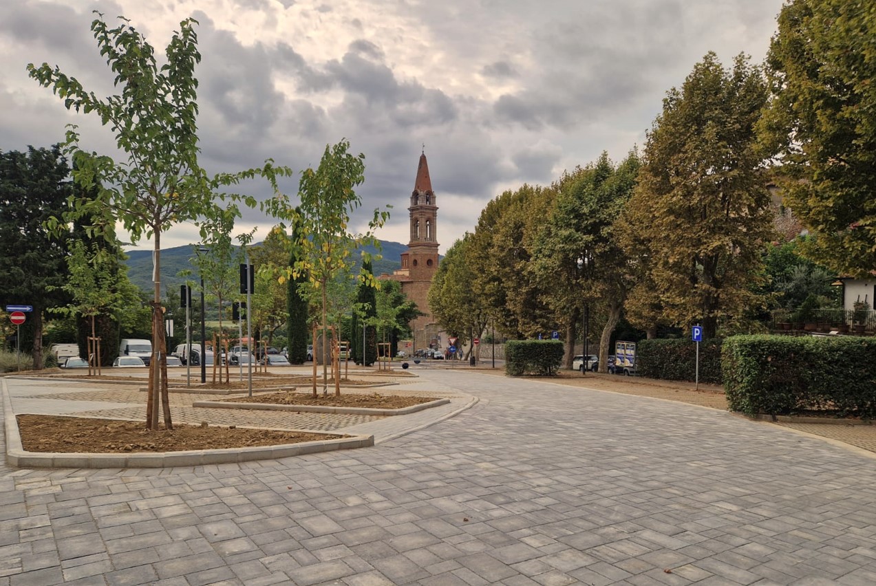 Castiglion Fiorentino torna fruibile il parcheggio del Parco