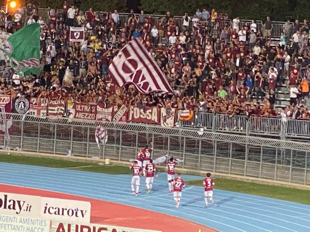 Arezzo gli highlights della vittoria contro il Rimini Video