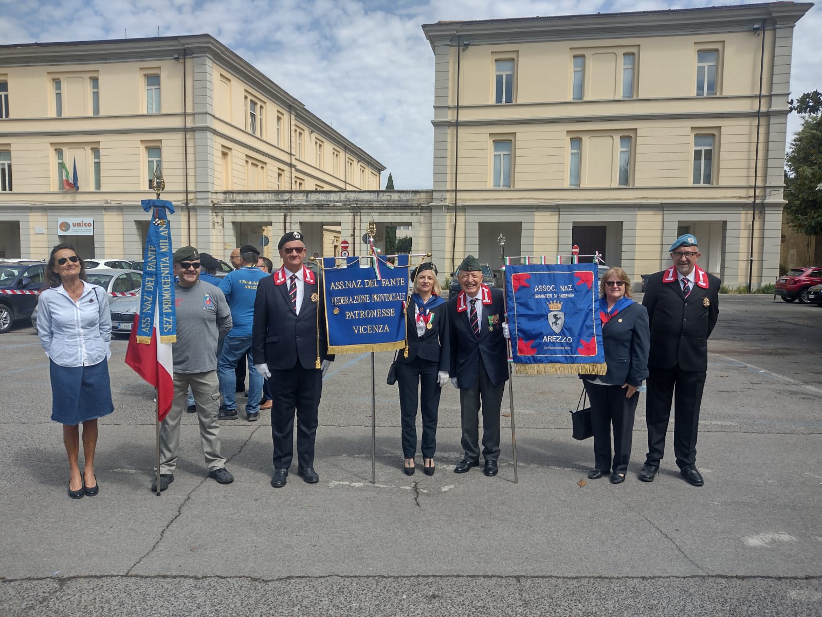 I fanti del 225 reggimento Arezzo si sono ritrovati alla Cadorna