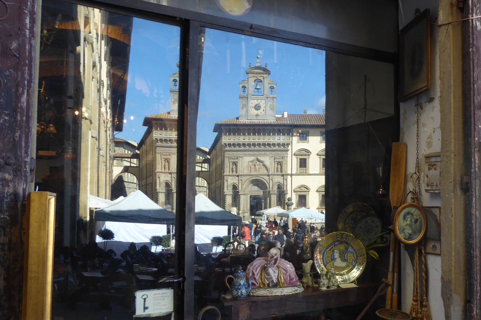 Scatole di latta vintage - Fiera Antiquaria di Arezzo