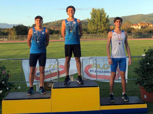 Alga Atletica Arezzo - Madiai, Fazzi e Bernardini, Campionati Provinciali (1).jpg