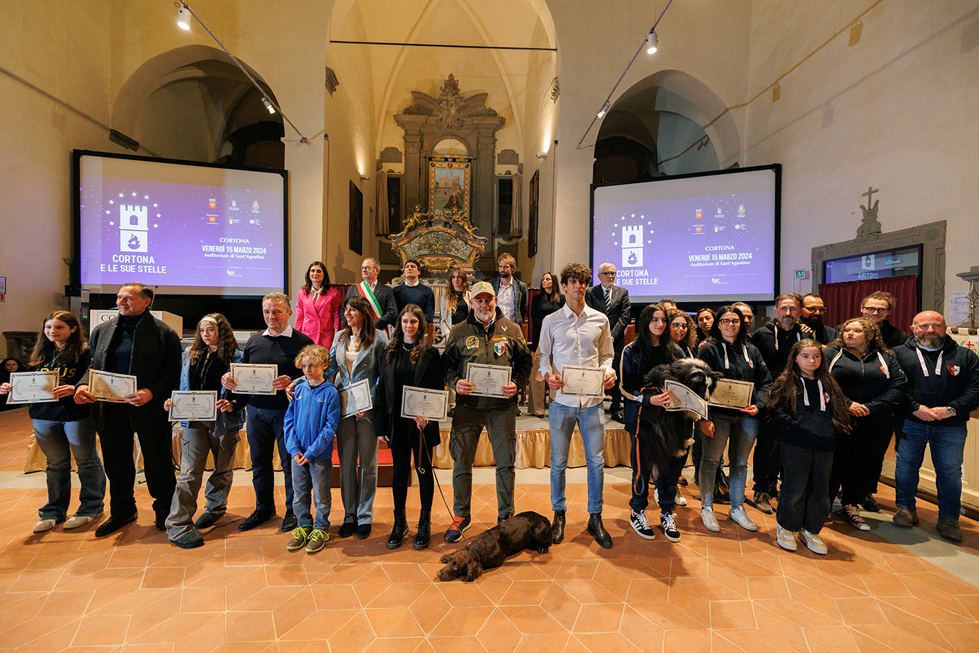 “Cortona e le sue stelle”, parata di campioni – Foto