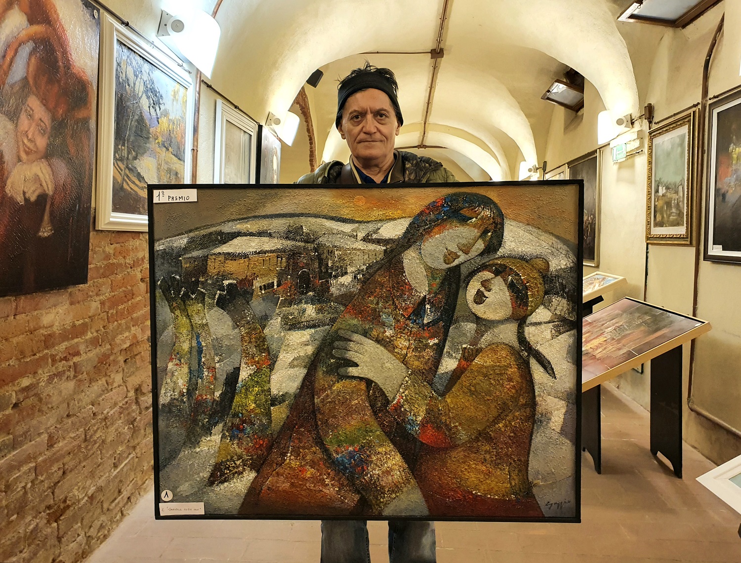 Il bresciano Giovanni Gueggia vince la 13^ Biennale di Pittura di Foiano