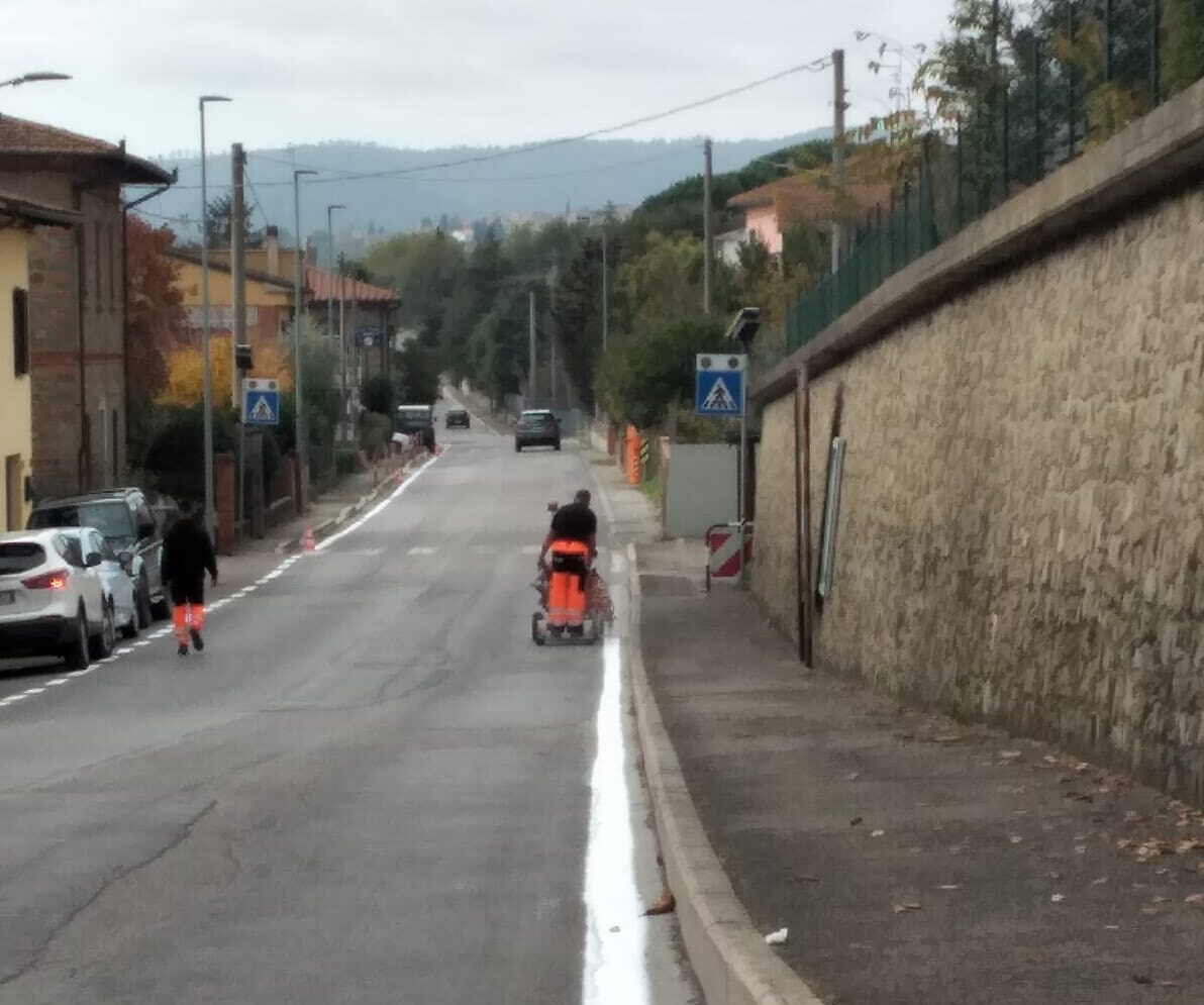 Nuova segnaletica stradale a Civitella