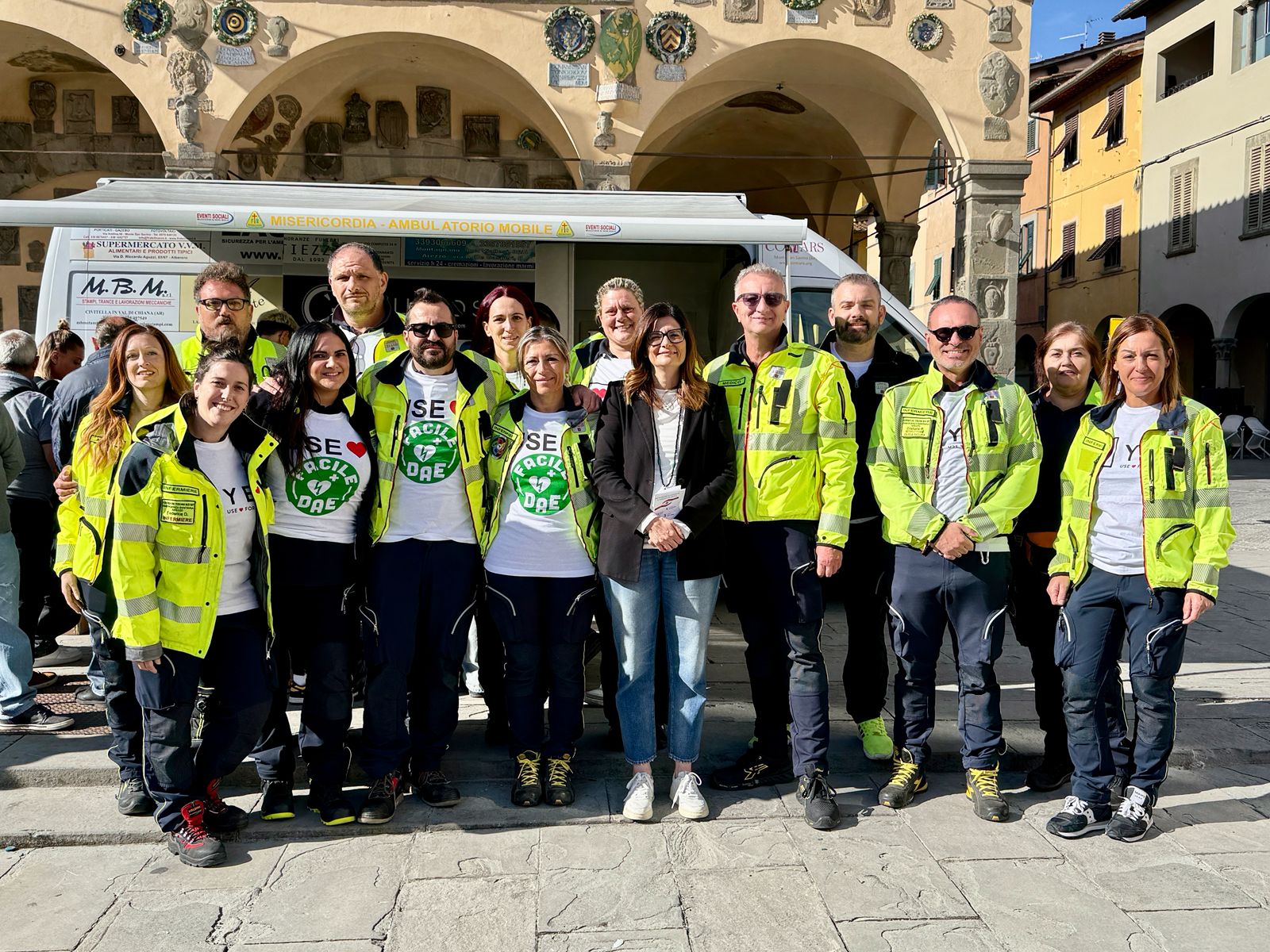 Grande partecipazione a San Giovanni Valdarno per il Defibrillation Day