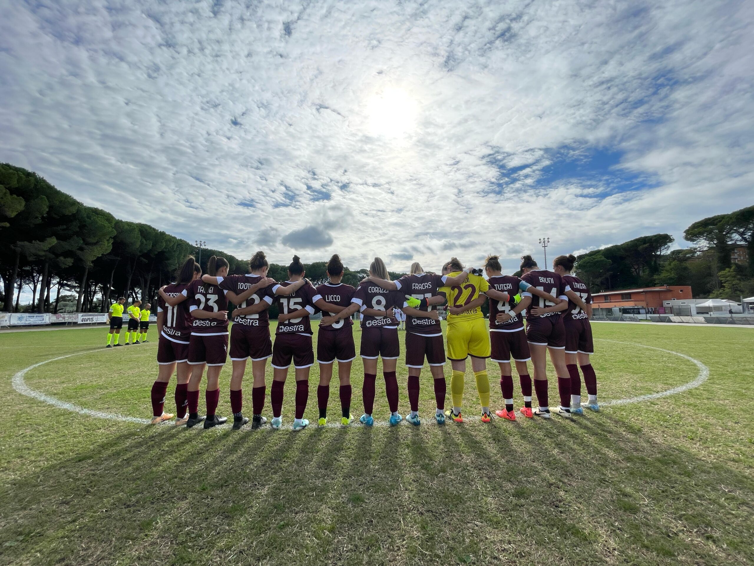 Calcio femminile, amaranto impegnate a Narni contro la Ternana