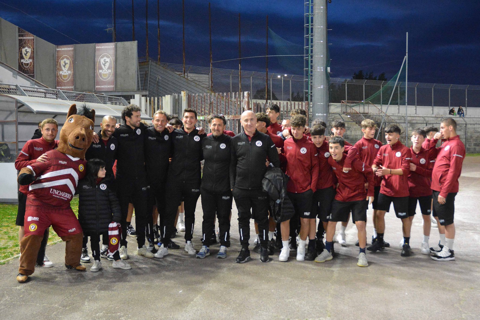 Arezzo, il pari con la Torres rimanda i verdetti. Applausi per l’Under 15 – Foto