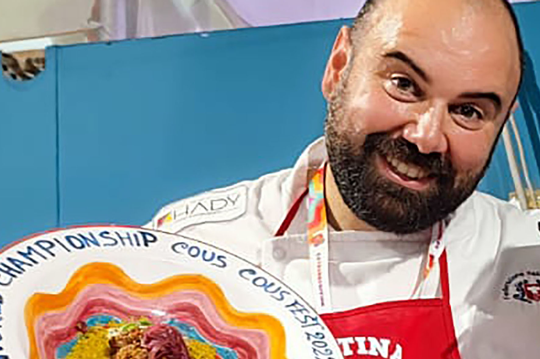 Chef Shady Hasbun in gara ai campionati del mondo di cous cous