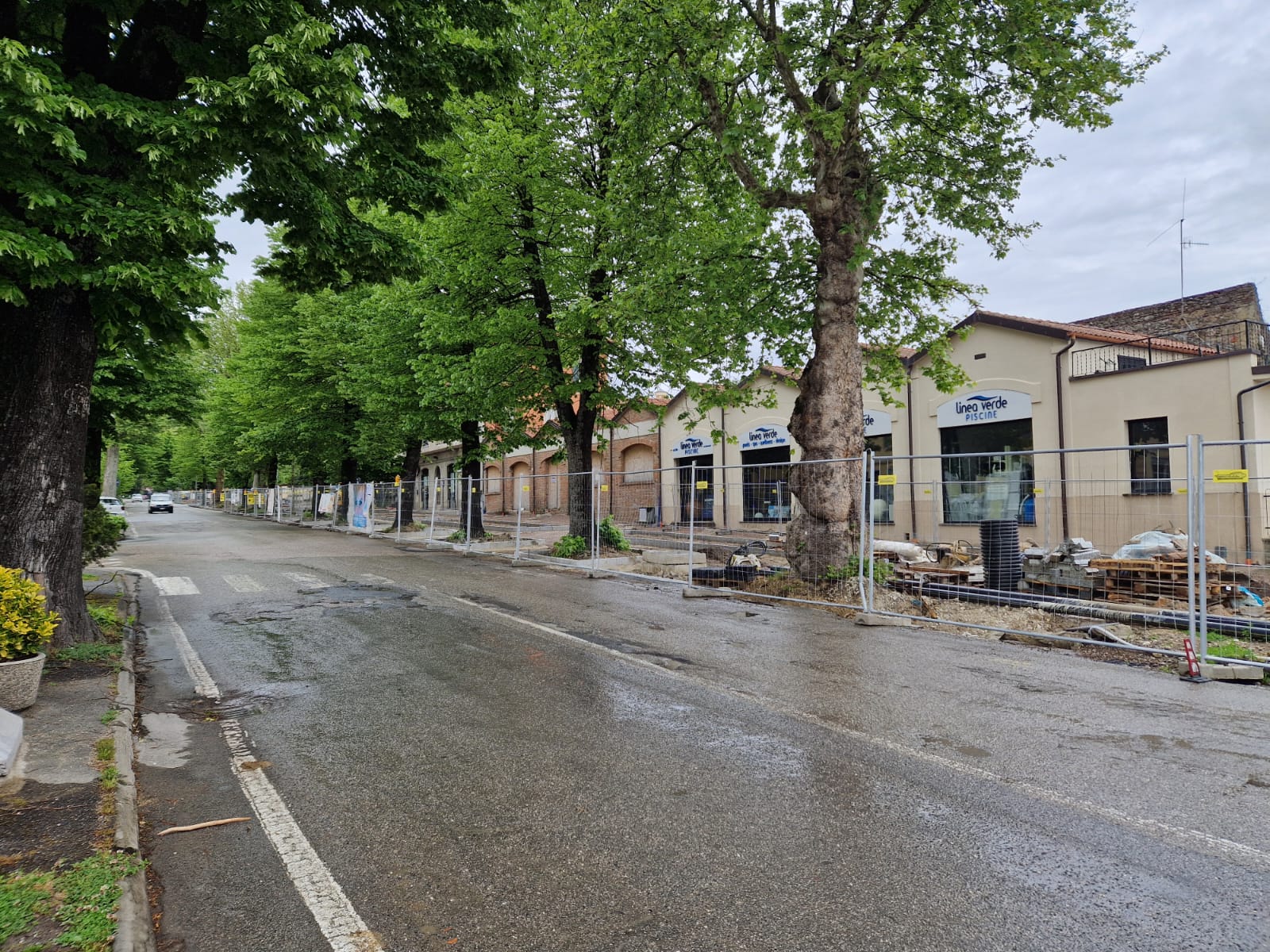 Viale Vittorio Veneto a Sansepolcro, seconda tranche di lavori al via