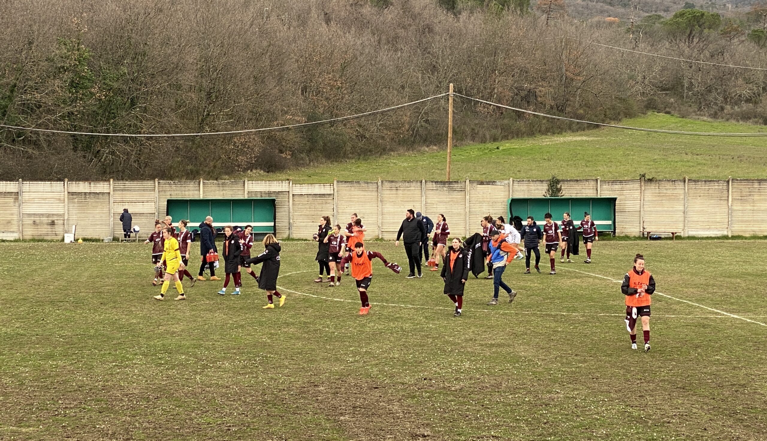 Calcio femminile, a Castiglion Fibocchi amaranto a reti bianche col Genoa