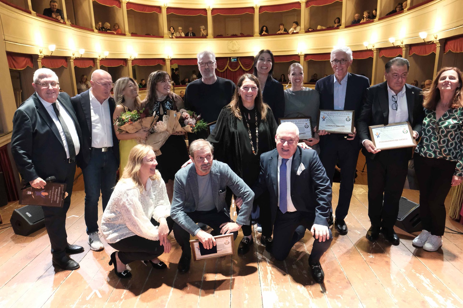 Harmony Award, la cerimonia al Teatro Verdi di Monte San Savino – Foto