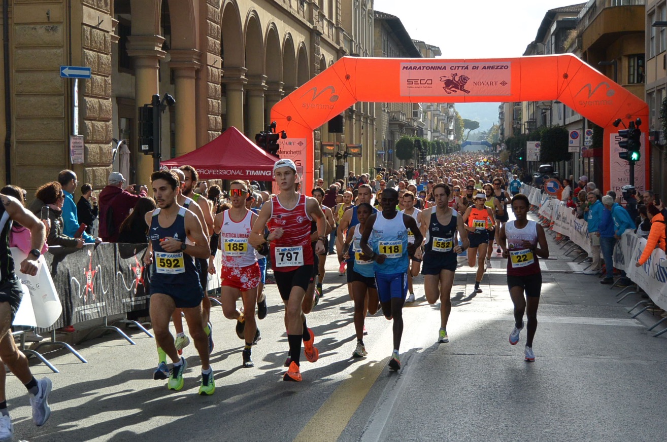 Verso la Maratonina Città di Arezzo edizione 25