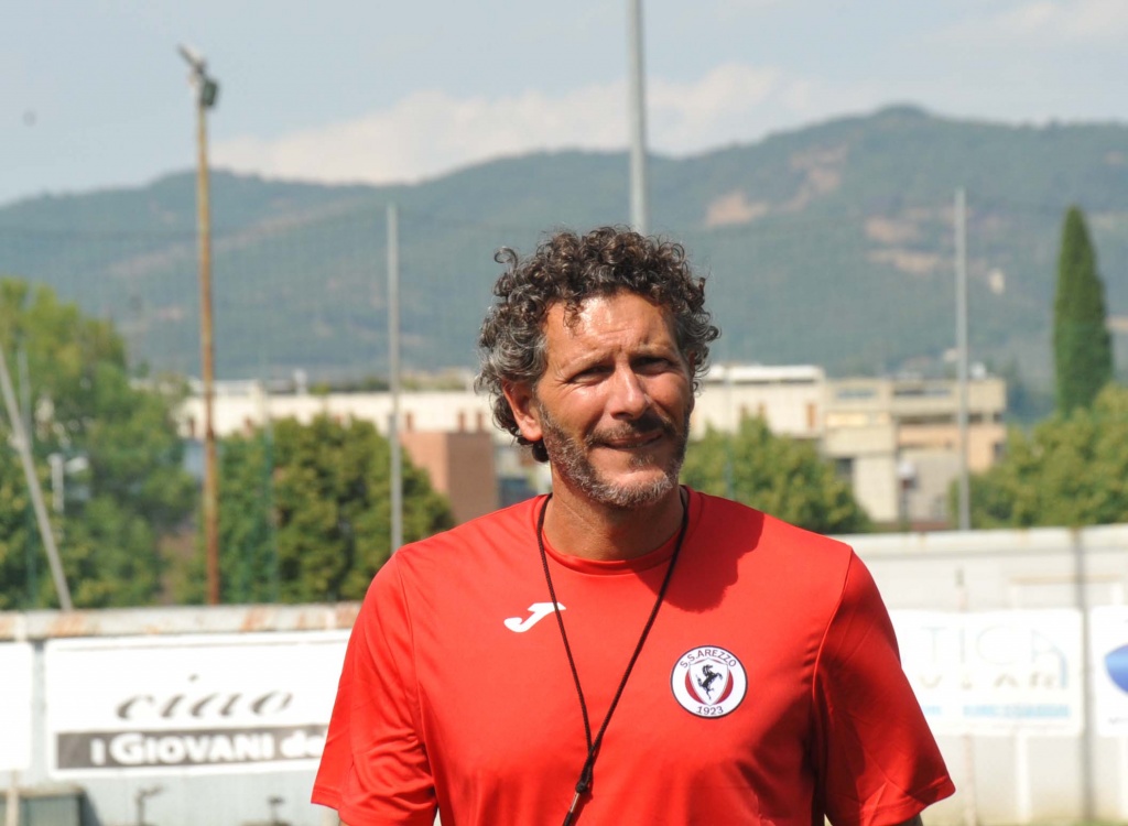 Arezzo Calcio, la prima uscita sui campi dell’Olmo Ponte – FOTO