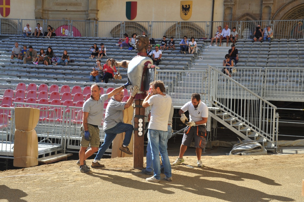 Giostra del Saracino: il primo giorno di prove – FOTO