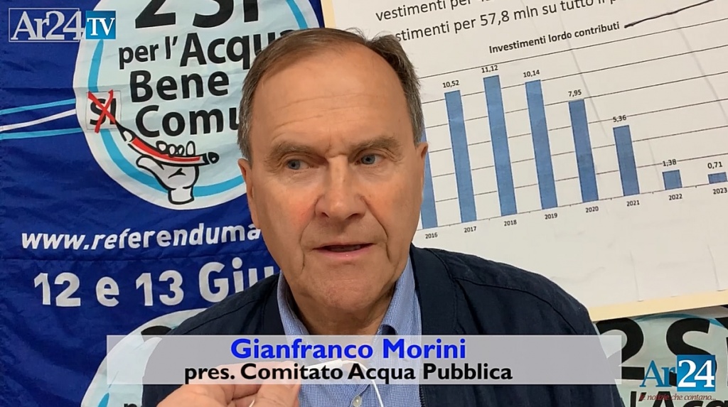 Ripubblicizzazione acqua, Morini: “Bene la discussione urgente alla Camera, ma la Lega tentenna” Ar24Tv