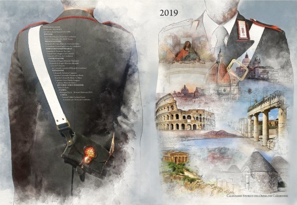 I Carabinieri presentano 	il Calendario Storico 2019 – FOTO