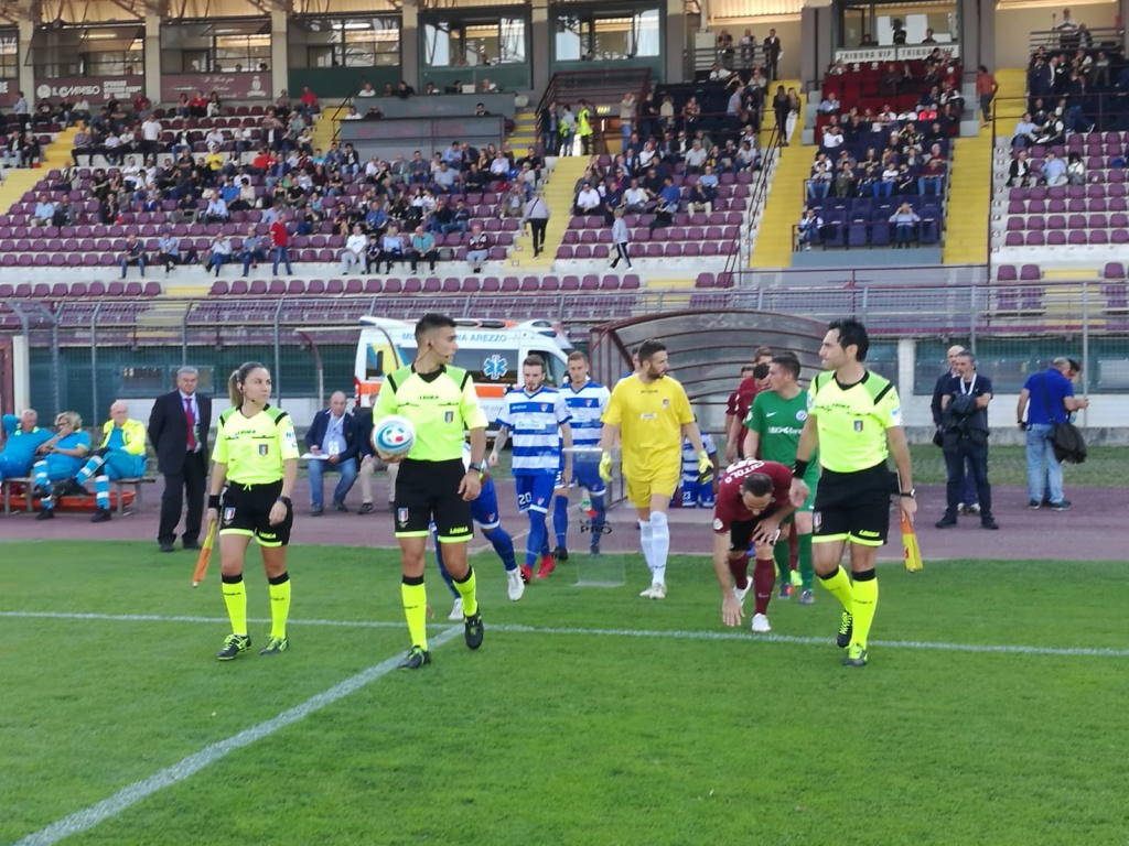 Arezzo Pro Patria, gli amaranto tornano alla vittoria tra le mura amiche: il film della partita – Foto