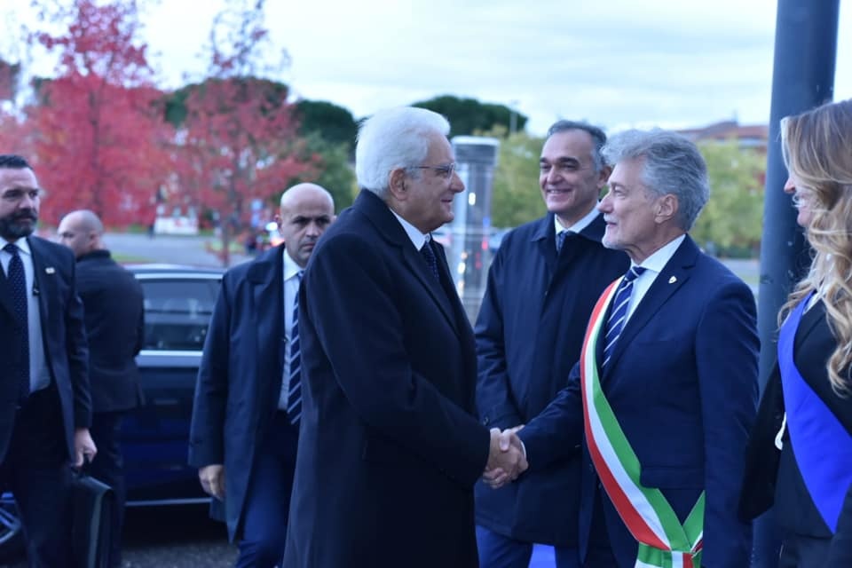 La visita del Presidente della Repubblica Sergio Mattarella all’assemblea nazionale Anci di Arezzo