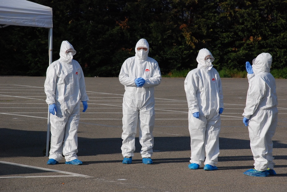 Coronavirus, sorveglianza attiva: il “drive-through” allo Stadio di Arezzo