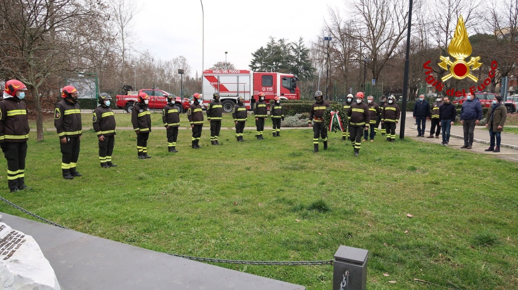 Simone Mazzi, a 18 anni dalla scomparsa il ricordo dei colleghi Vigili del Fuoco di Arezzo