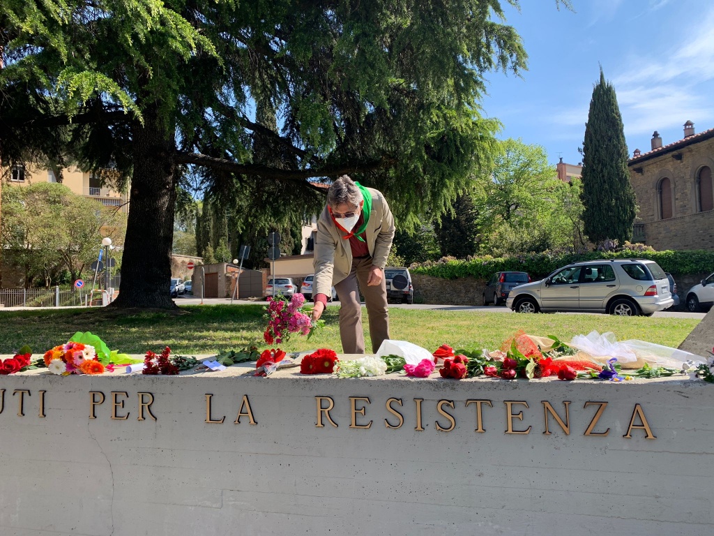 Festa della Liberazione ad Arezzo, la seconda in era covid