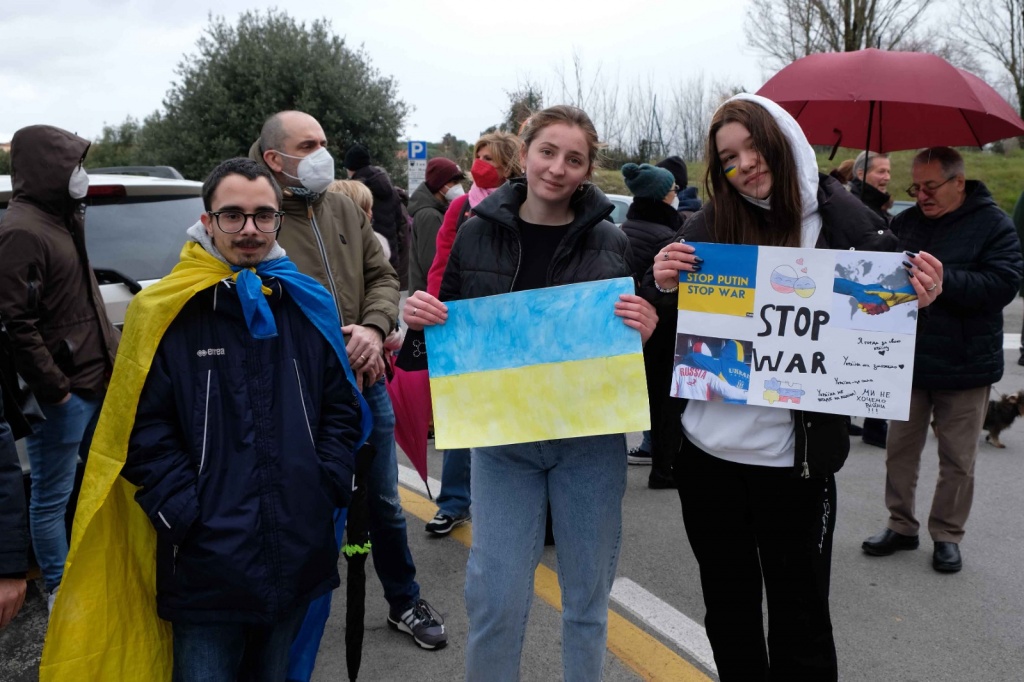 Ucraina, Arezzo in campo con iniziative diverse ma un solo messaggio: la pace – Foto