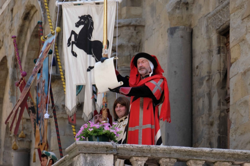 Giostra del Saracino, la lettura del bando – Foto