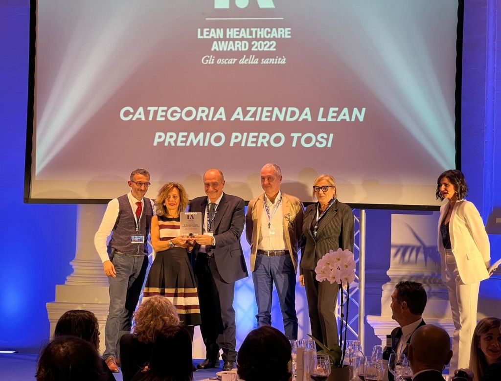 Asl Toscana sud est pluripremiata ai Lean Healtcare Award 2022