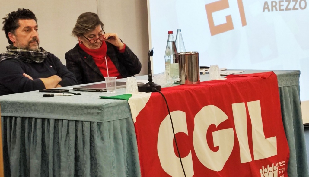 Tracchi confermato Segretario provinciale della Cgil di Arezzo