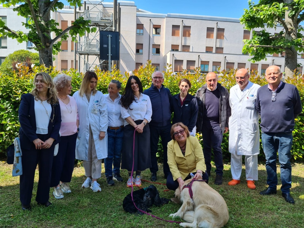 Frida, Eloise, Bella e Letizia: una squadra fortissima per i pazienti del centro oncologico