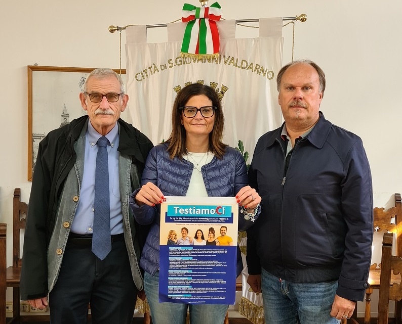 “TestiamoCi”, screening gratuito per l’Epatite C a San Giovanni Valdarno