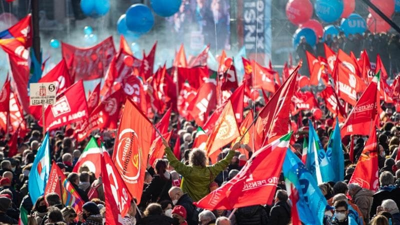 Sciopero, oltre 600 aretini attesi a Firenze con Cgil e Uil