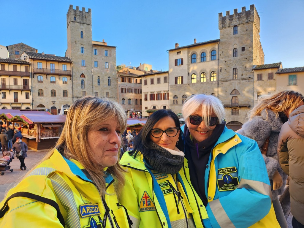 La Misericordia di Arezzo alla Città del Natale