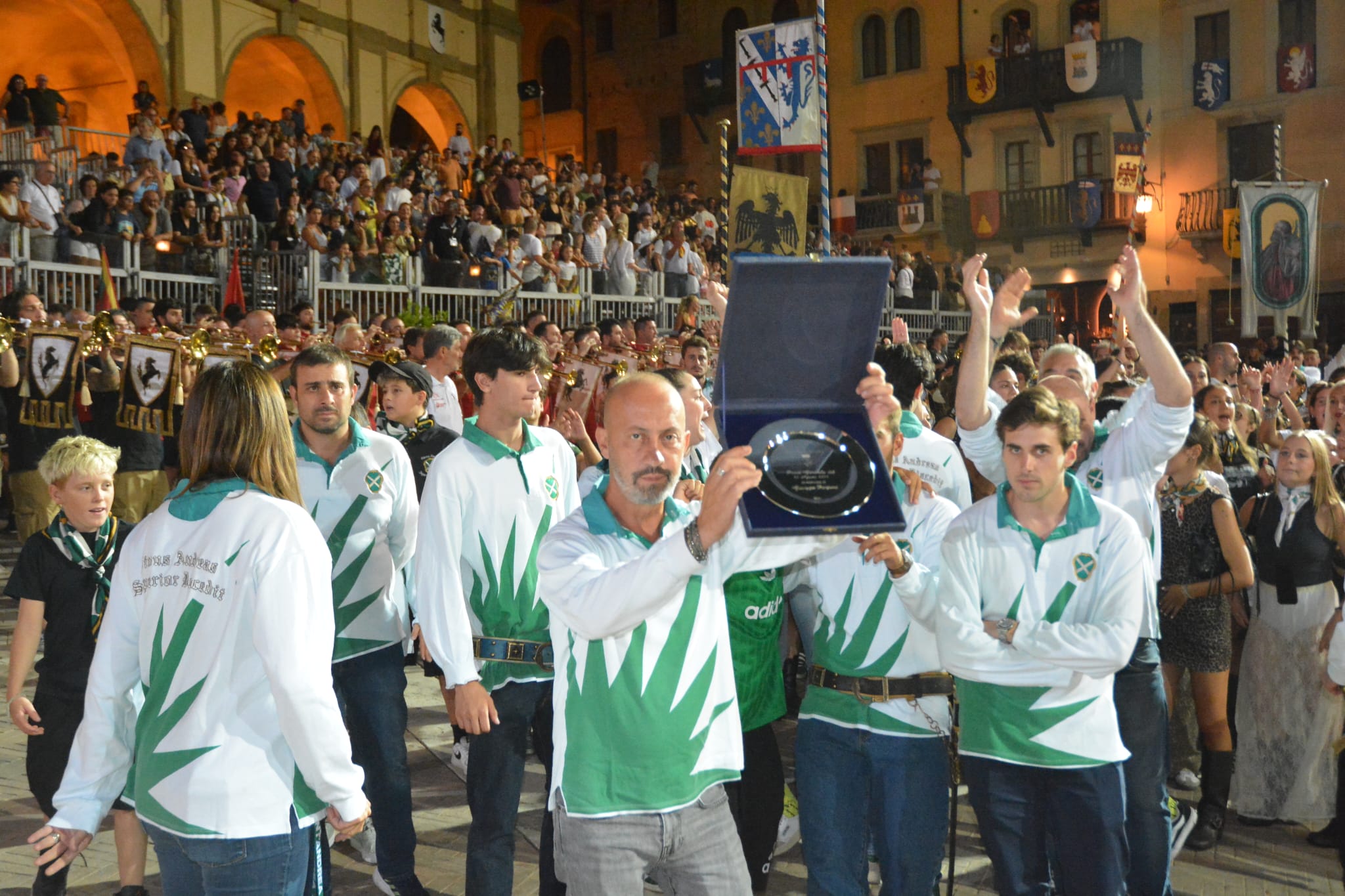 La prova generale della Giostra di settembre è biancoverde – Foto